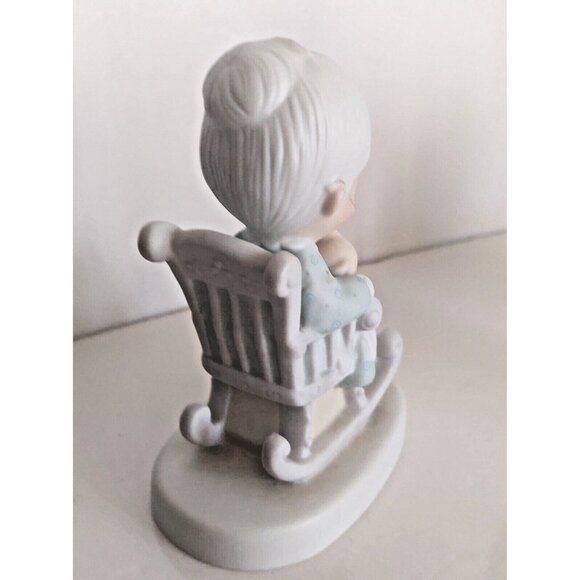 Jonathan & David Precious Moments Enesco 1979 Figurine "Purr-fect Grandma" - Picture 8 of 10